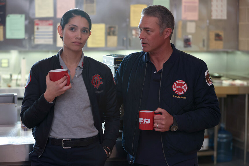 Stella e Severide