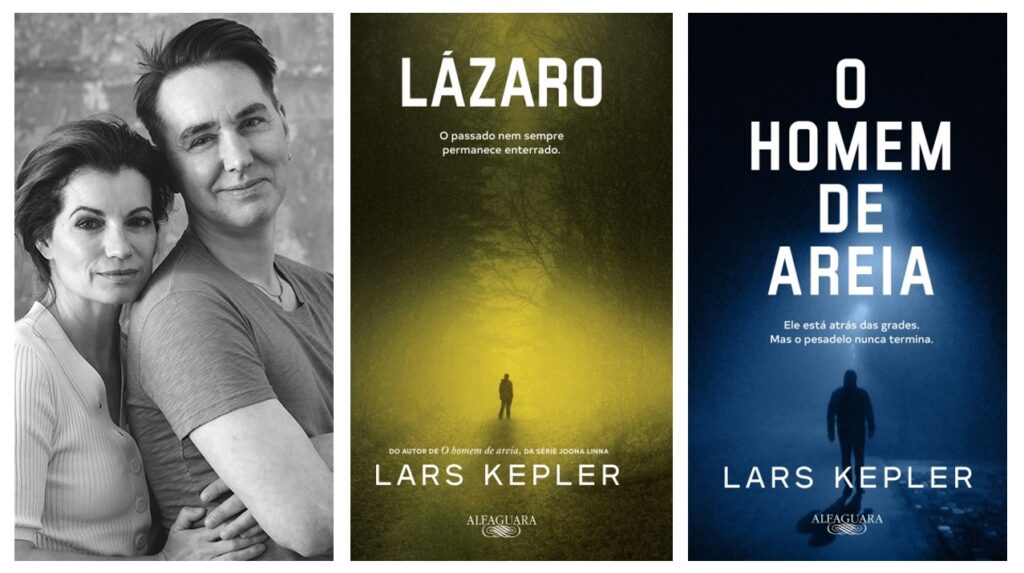 Lars Kepler, pseudônimo da dupla sueca Alexander Ahndoril e Alexandra Coelho Ahndoril