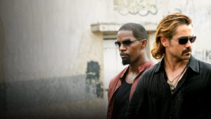 Collin Farrell e Jamie Foxx e Miami Vice 2006