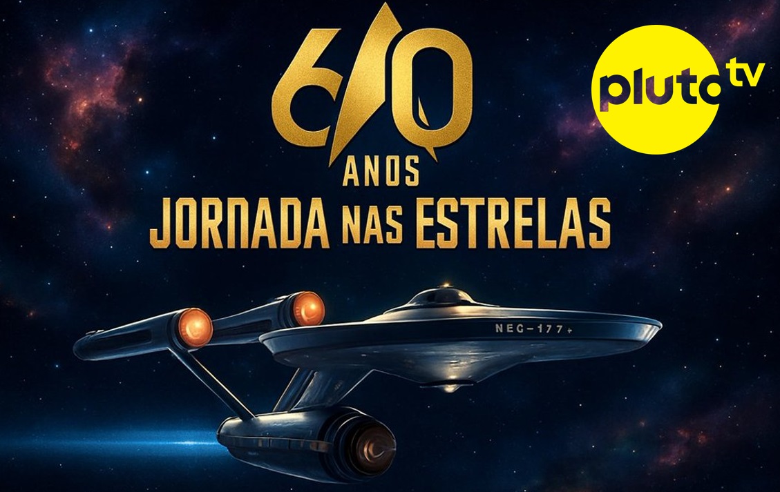 Festa de 60 anos de Jornada nas Estrelas na Pluto TV