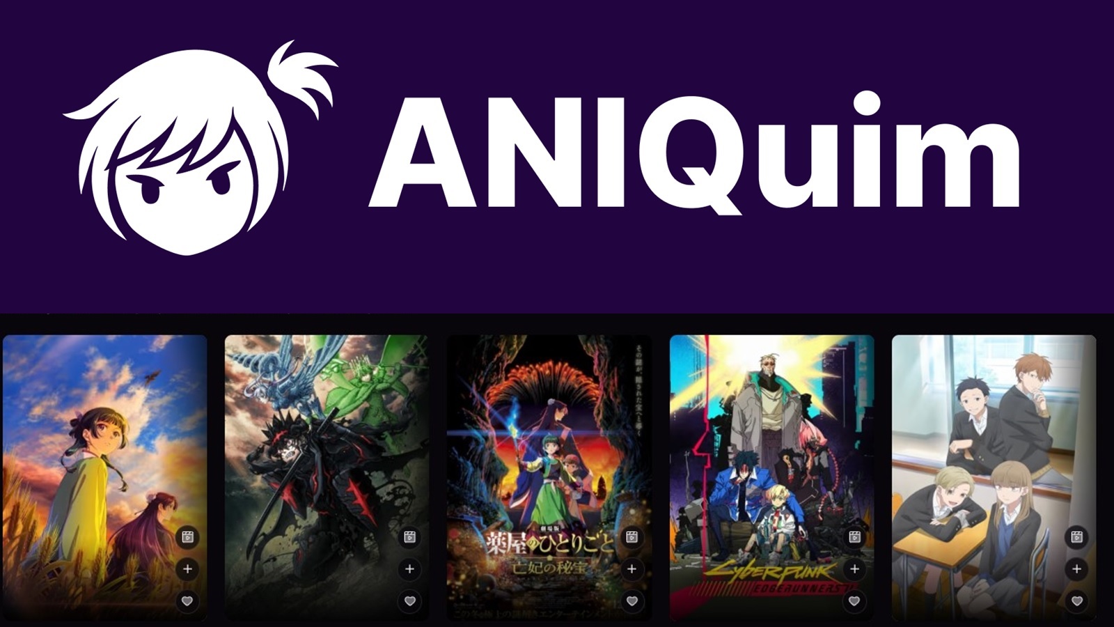 ANIQuim A plataforma para os fãs brasileiros de animê