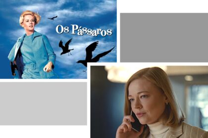 Sarah Snook na nova versão de Os Pássaros
